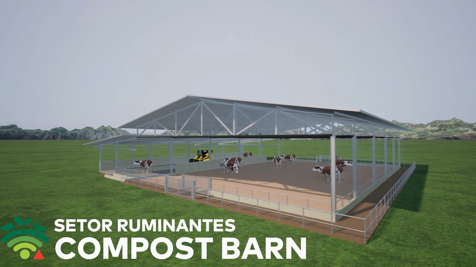 Setor Ruminantes – Compost Barn