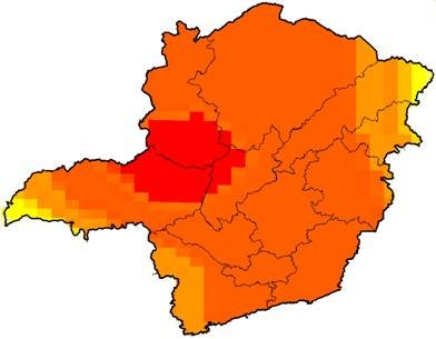image002 - Previsão de ocorrência de anomalias positivas (acima da média) de chuvas para o estado de Minas Gerais