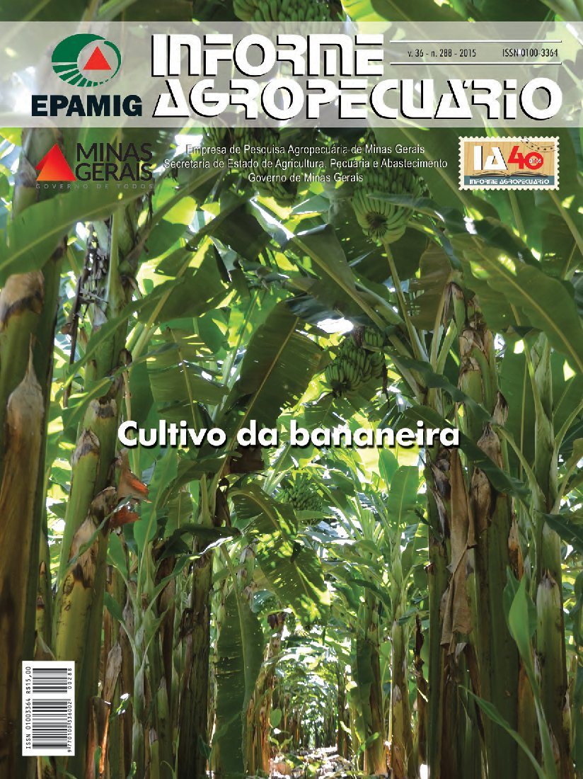 Capa IA 288 - cultivo da bananeira