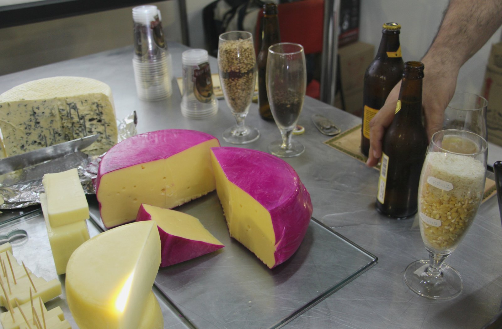 IMG_0170 - Harmonização de queijos e cervejas foi um dos destaques da Expolac 2016