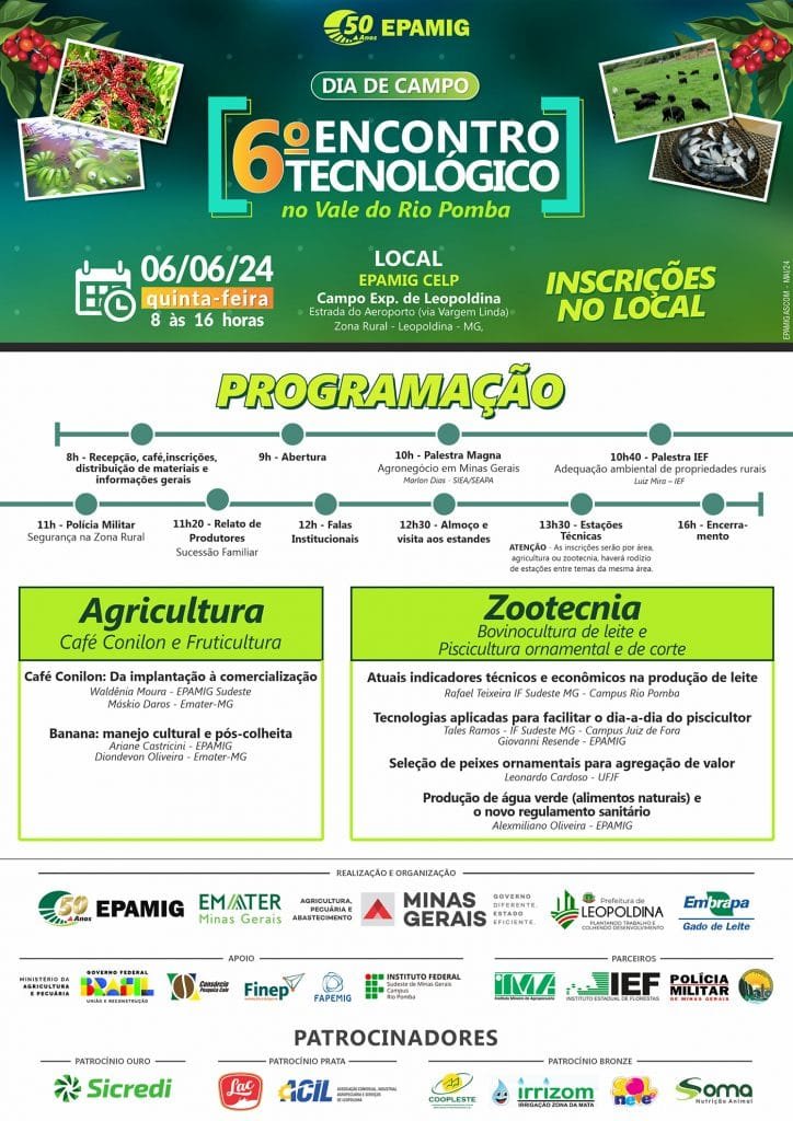 6º Encontro Tecnológico no Vale do Rio Pomba